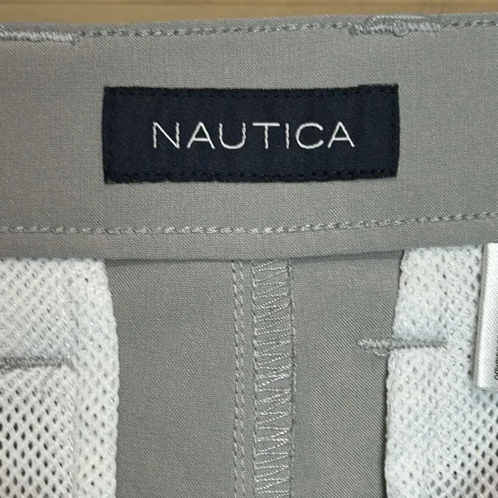 Nautica Boys Performance Bermuda Shorts Gray Size 12 Coastal Golf Resort